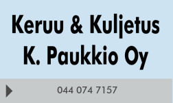 Keruu & Kuljetus K. Paukkio Oy logo